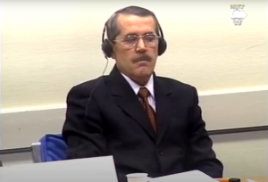 Haradin Bala aka Shala na suđenju u Hagu 2005. (ICTY TV)