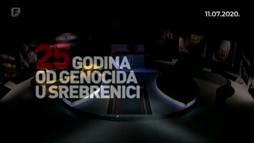 Emisija "25 godina od genocida u Srebrenici (FTV, 11.07.2020)