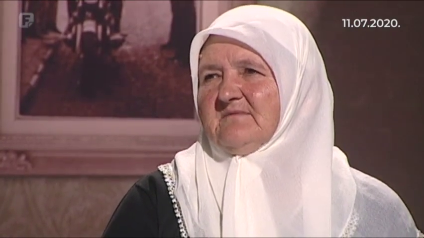 Ramiza Gurdić je u genocidu u Srebrenici izgubila 32 člana porodice (FTV)
