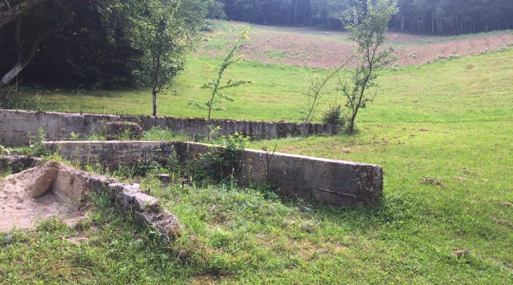 Ostaci porodične kuće porodice Glavočević. Izvor: BIRN BIH